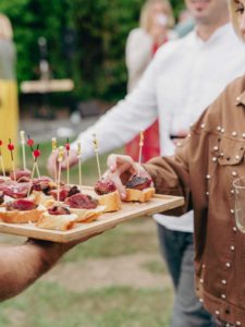 Hambroneta Catering Fiesta Amaia Gorka pintxo chuleton