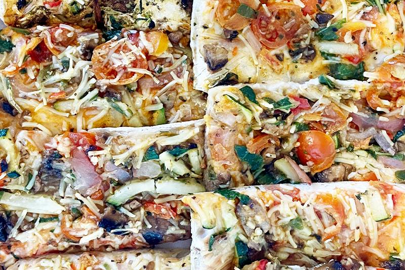 pizza vegana
