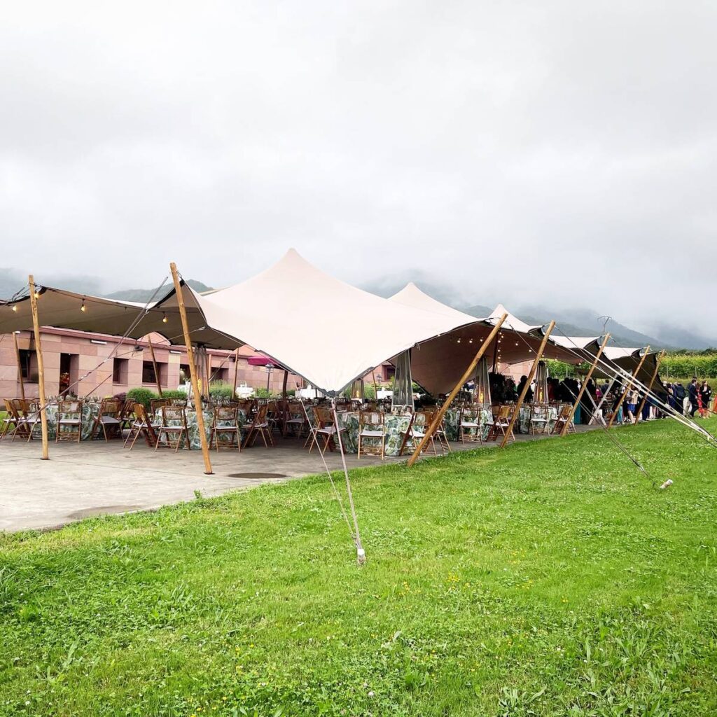 finca espacio - carpa en bodega Artomaña