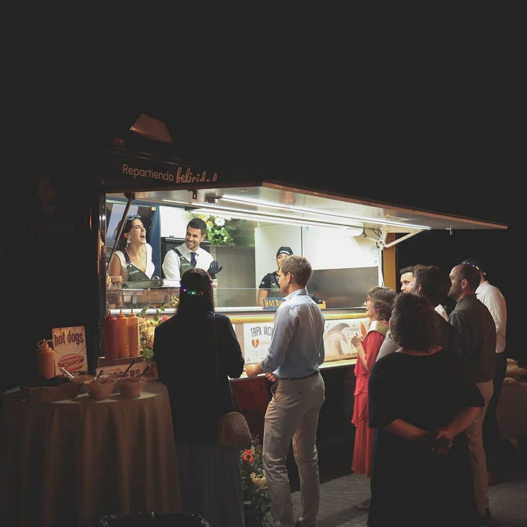 recena food truck - noche